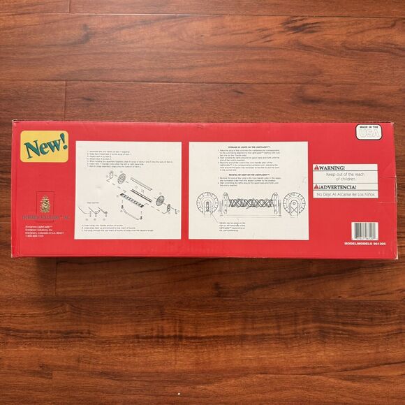 Brand New Vintage Evergreen Light Caddy Storage‎ Christmas Light Strand Holder - Picture 3 of 16